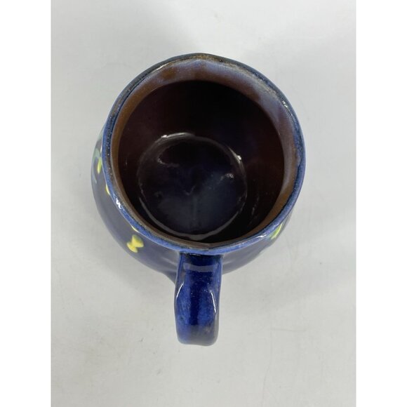 Earthworks Studio Pottery Barbados Decorative Art Handmade Painted Coffee Mug - Picture 5 of 8